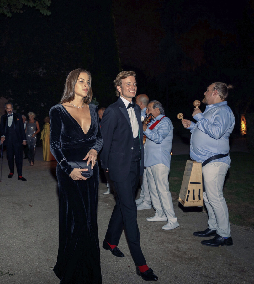 L’anniversaire d’Ira de Fürstenberg au palais de Liria le 24 septembre 2022.